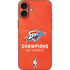2025 NBA Champions Oklahoma City Thunder iPhone 16 Plus Skin